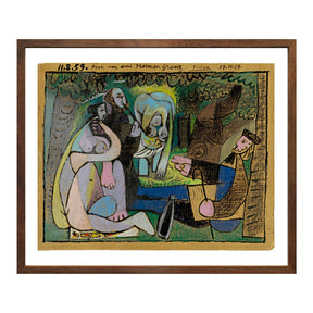 Pablo Picasso Wall Art Luncheon On The Grass Poster Framed Art
