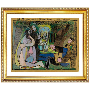Pablo Picasso Wall Art Luncheon On The Grass Poster Framed Art