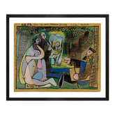 Pablo Picasso Wall Art Luncheon On The Grass Poster Framed Art
