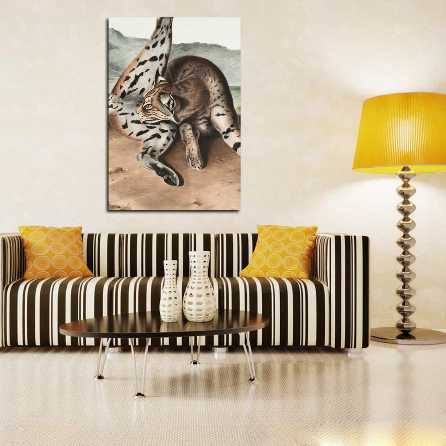 Lynx Rufus Canvas Art