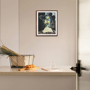 Pablo Picasso Wall Art Musketeer In Hat Poster Framed Art