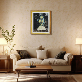 Pablo Picasso Wall Art Musketeer In Hat Poster Framed Art