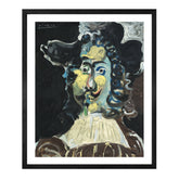 Pablo Picasso Wall Art Musketeer In Hat Poster Framed Art
