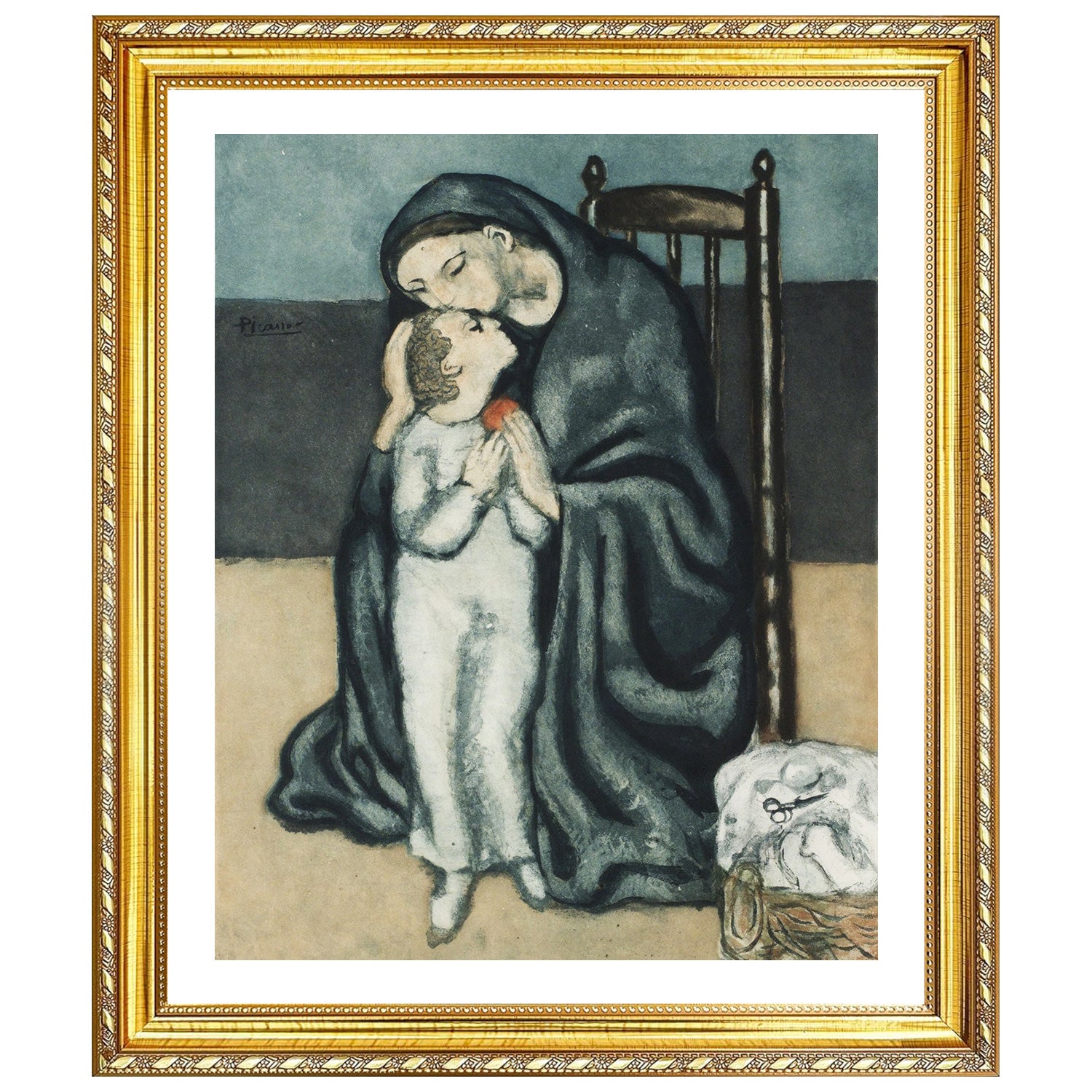 Pablo Picasso Wall Art Maternity Poster Framed Art