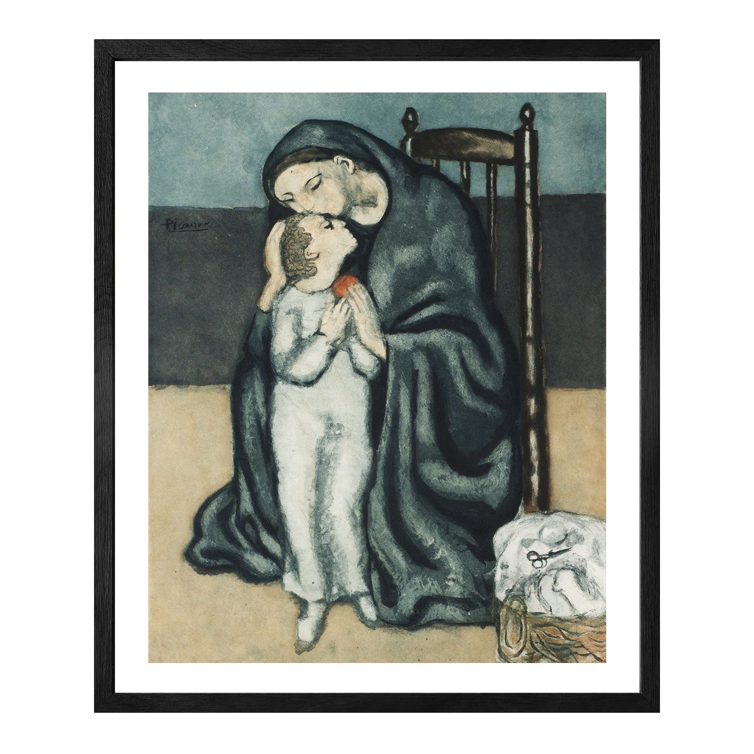 Pablo Picasso Wall Art Maternity Poster Framed Art