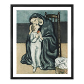 Pablo Picasso Wall Art Maternity Poster Framed Art