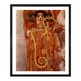 Gustav Klimt Wall Art Medicine Hygieia Poster Framed Klimt Art