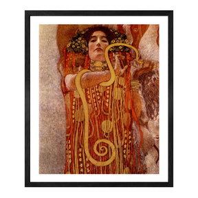 Gustav Klimt Wall Art Medicine Hygieia Poster Framed Klimt Art