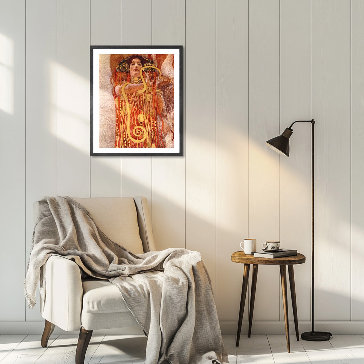 Gustav Klimt Wall Art Medicine Hygieia Poster Framed Klimt Art