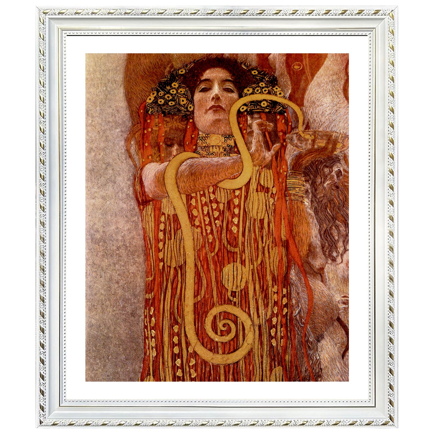 Gustav Klimt Wall Art Medicine Hygieia Poster Framed Klimt Art