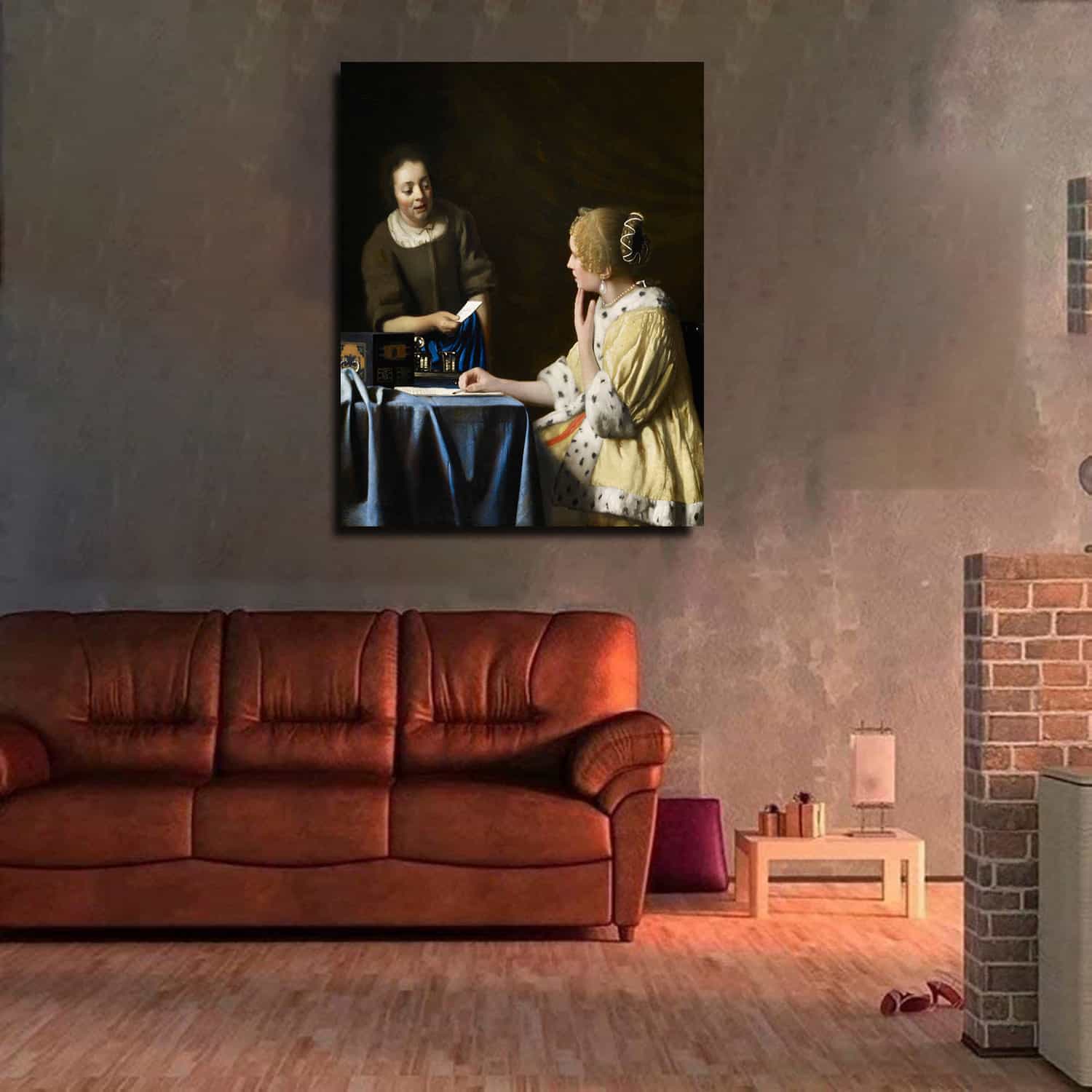 Mistress and Maid Canvas Art