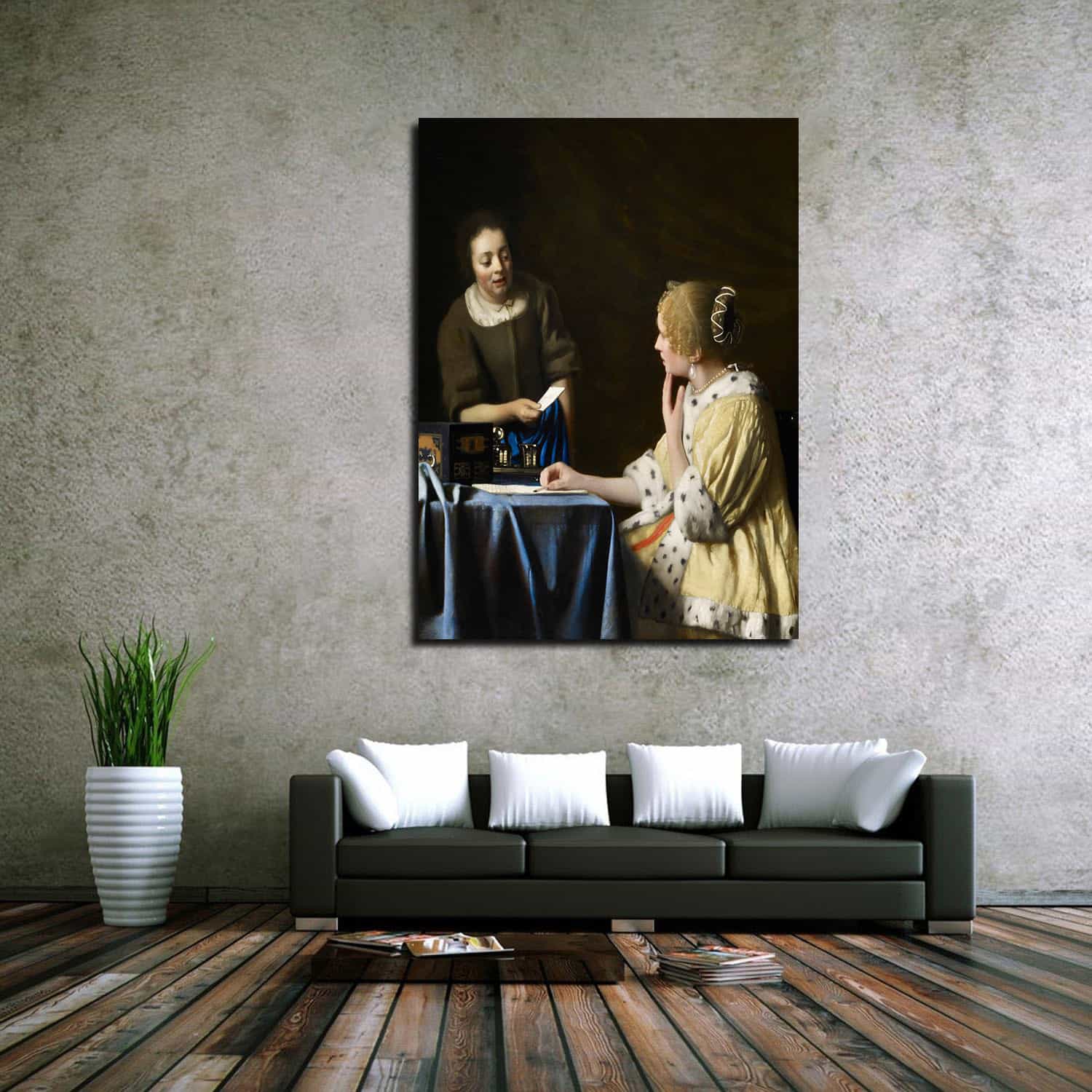 Mistress and Maid Canvas Art