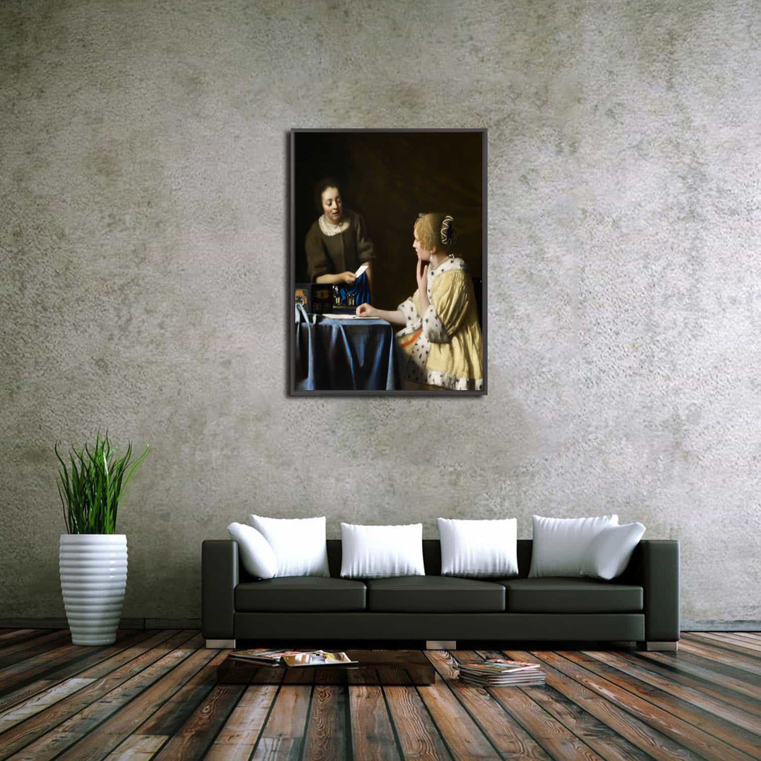 Mistress and Maid Canvas Art