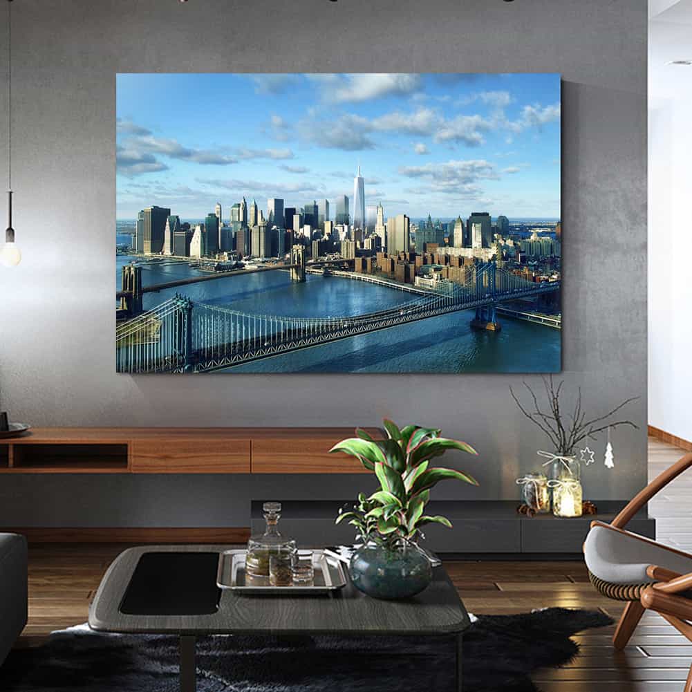 Manhattan Bridge Canvas Art