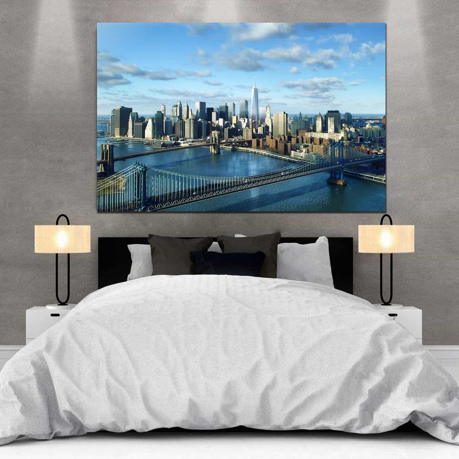 Manhattan Bridge Canvas Art