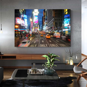 Times Square Canvas Art