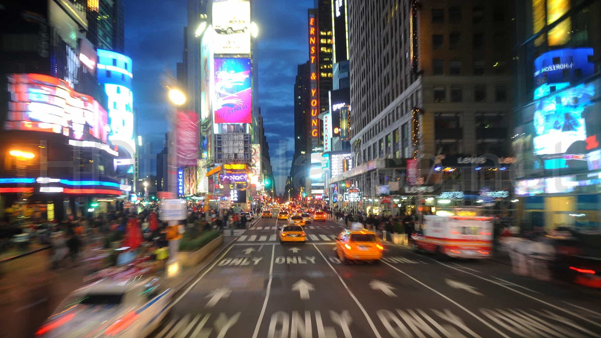 Times Square Canvas Art