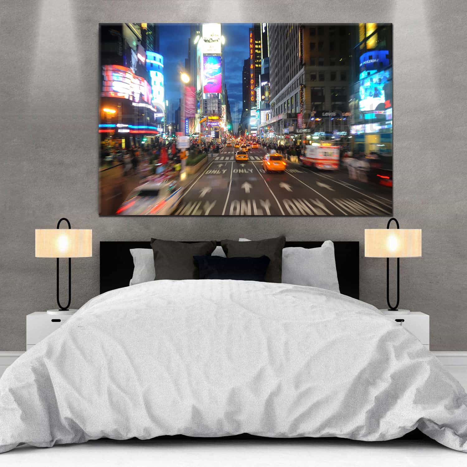 Times Square Canvas Art