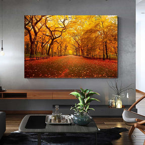 Central Park Maple Canvas Art