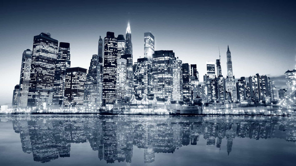 Black And White New York Canvas Art