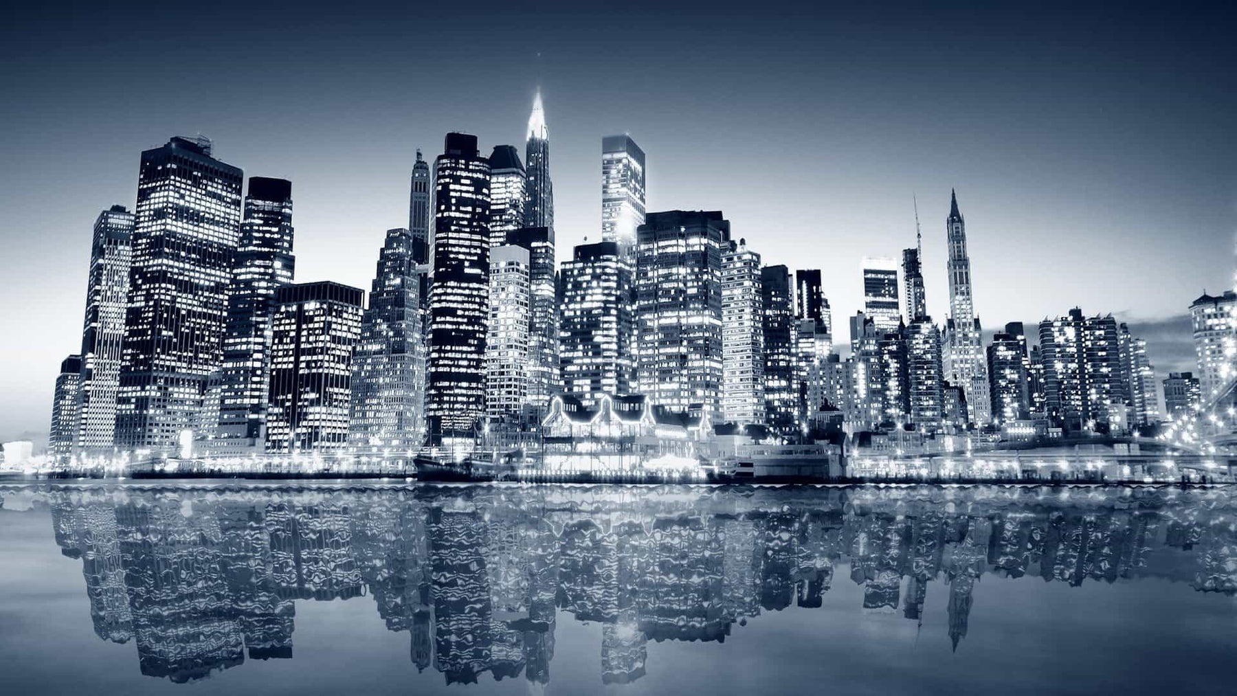 Black And White New York Canvas Art
