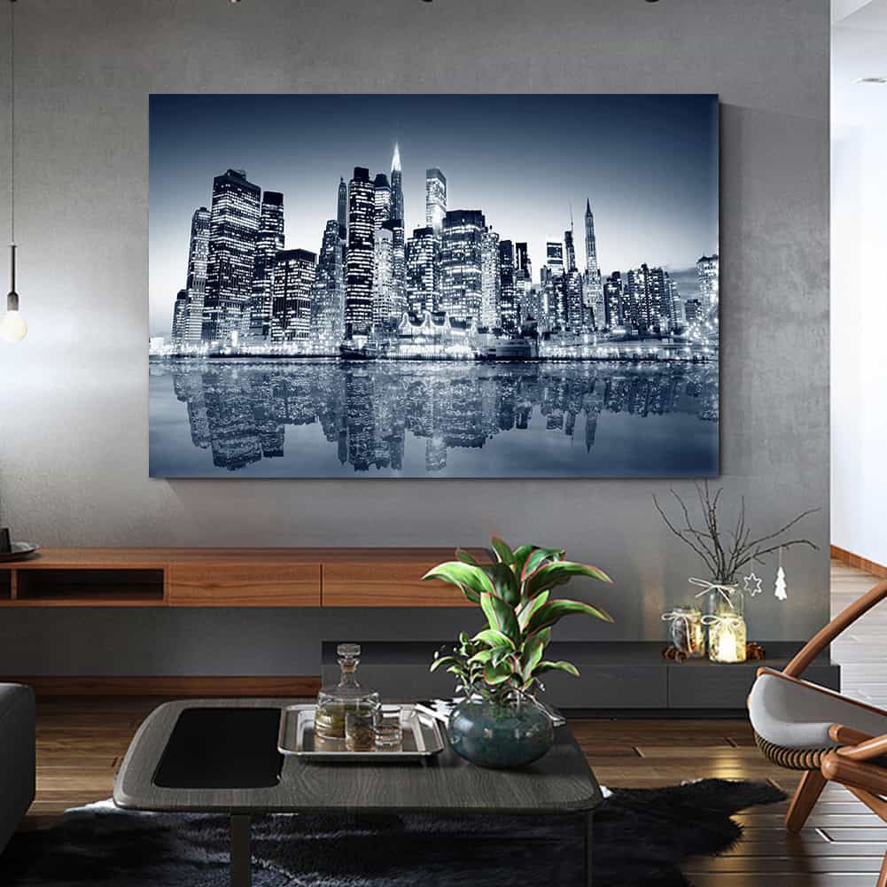 Black And White New York Canvas Art