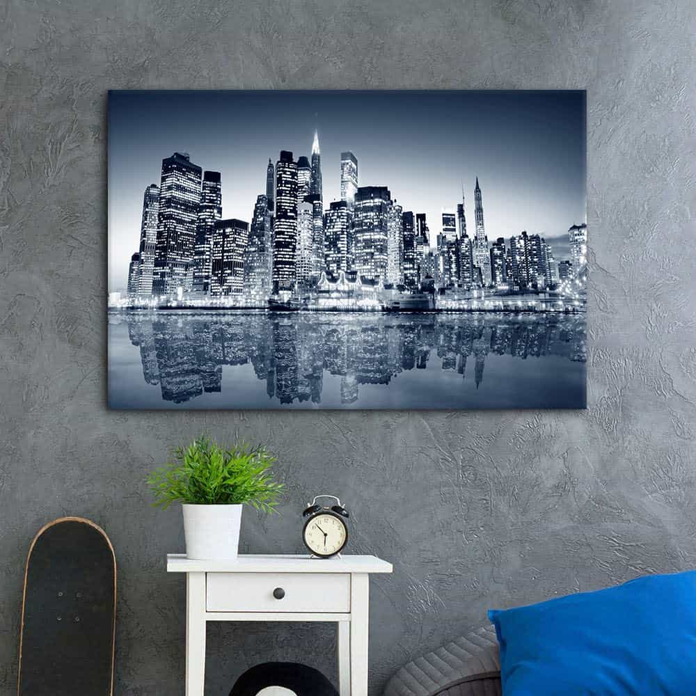 Black And White New York Canvas Art