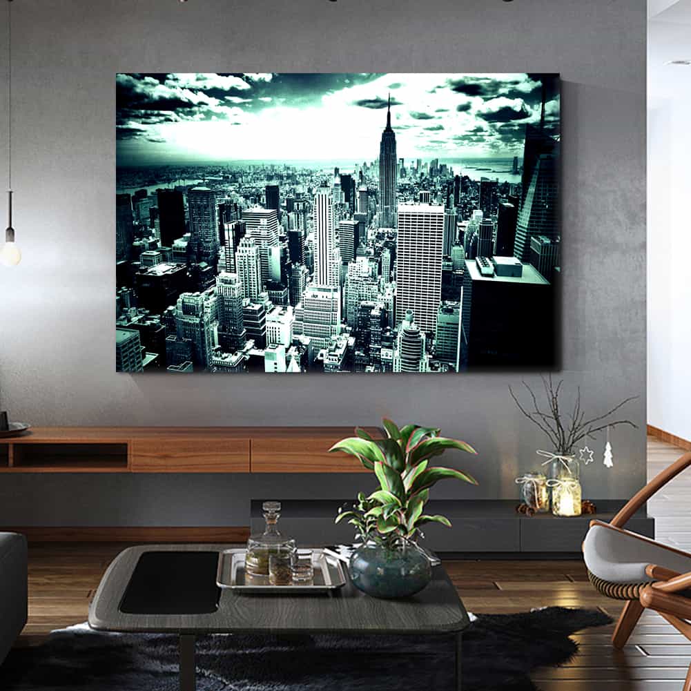 NYC Manhattan Skyline Canvas Art