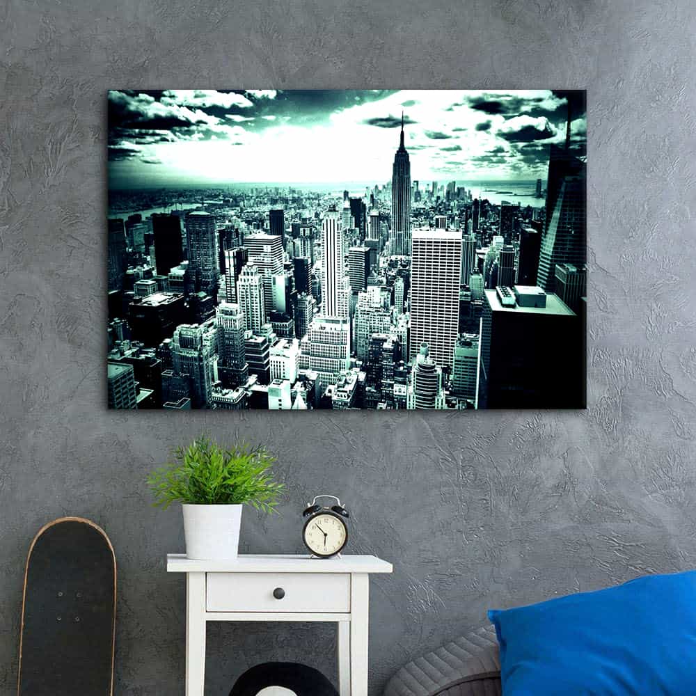 NYC Manhattan Skyline Canvas Art