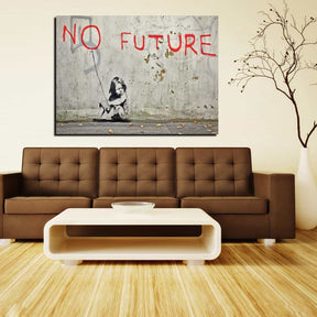 No Future Canvas Art