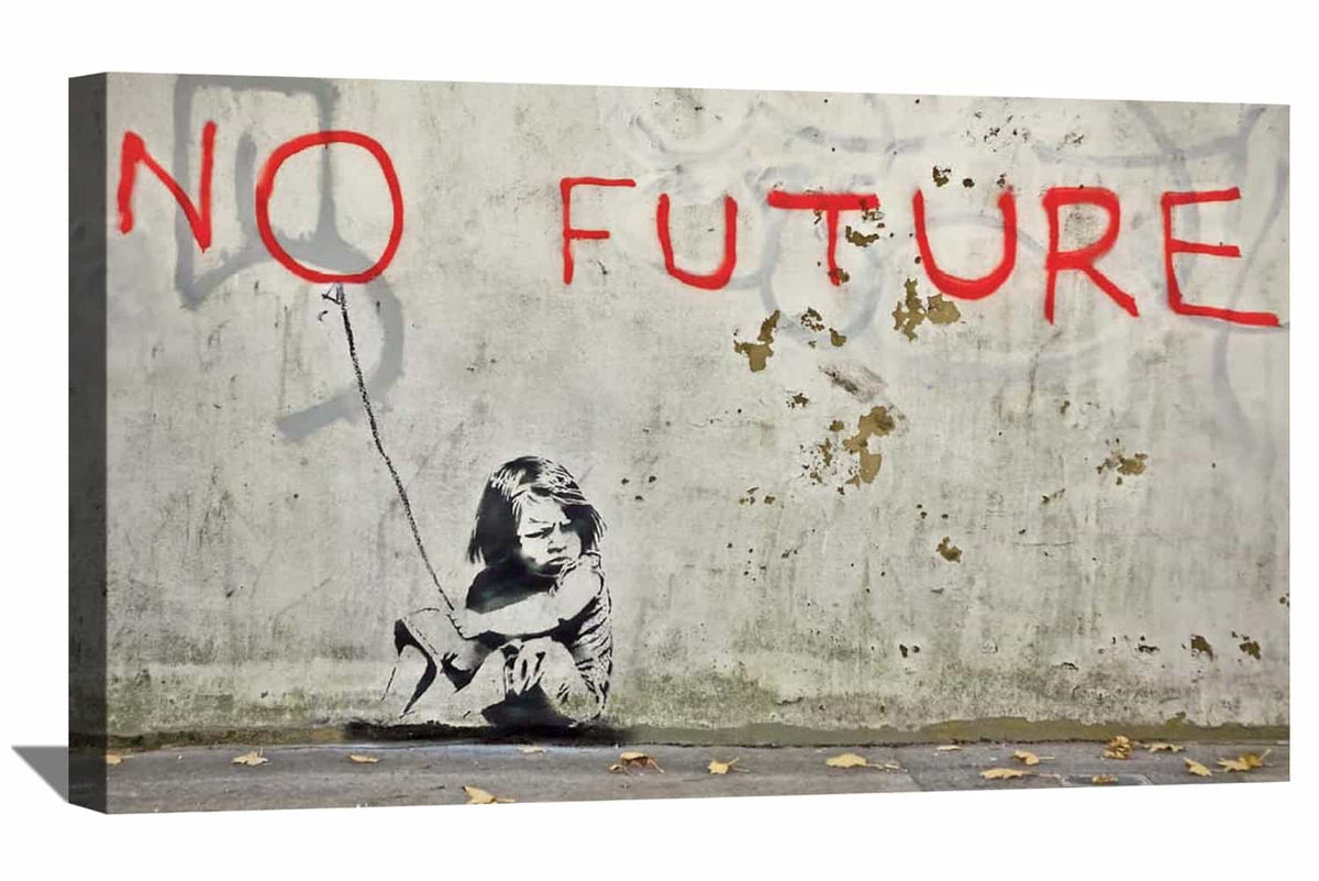 No Future Canvas Art
