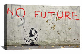 No Future Canvas Art