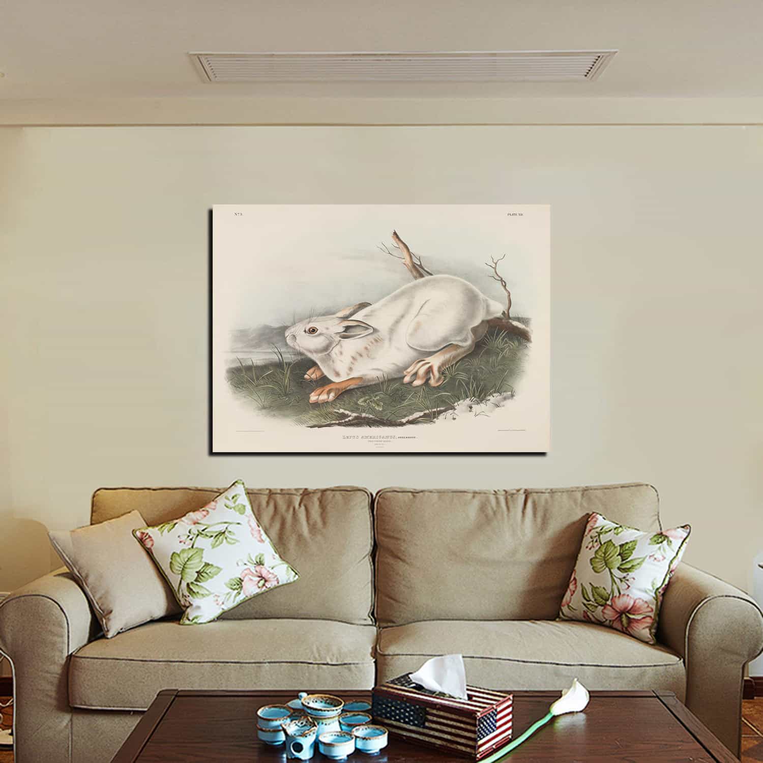 Northern Hare Canvas Art