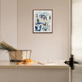 Pablo Picasso Wall Art Notre Dame De Paris Poster Framed Art