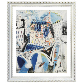 Pablo Picasso Wall Art Notre Dame De Paris Poster Framed Art