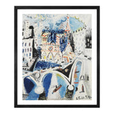 Pablo Picasso Wall Art Notre Dame De Paris Poster Framed Art