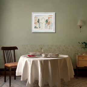 Pablo Picasso Wall Art On The Terrace Poster Framed Art