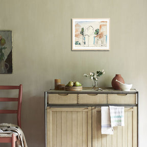 Pablo Picasso Wall Art On The Terrace Poster Framed Art