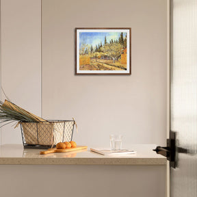 Vincent Van Gogh Orchard In Blossom Wall Art Van Gogh Poster