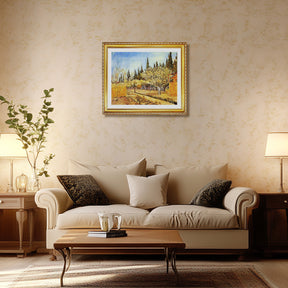 Vincent Van Gogh Orchard In Blossom Wall Art Van Gogh Poster