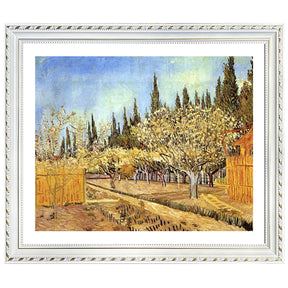 Vincent Van Gogh Orchard In Blossom Wall Art Van Gogh Poster