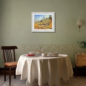 Vincent Van Gogh Orchard In Blossom Wall Art Van Gogh Poster