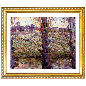 Vincent Van Gogh Orchard In Blossom Wall Art Van Gogh Poster