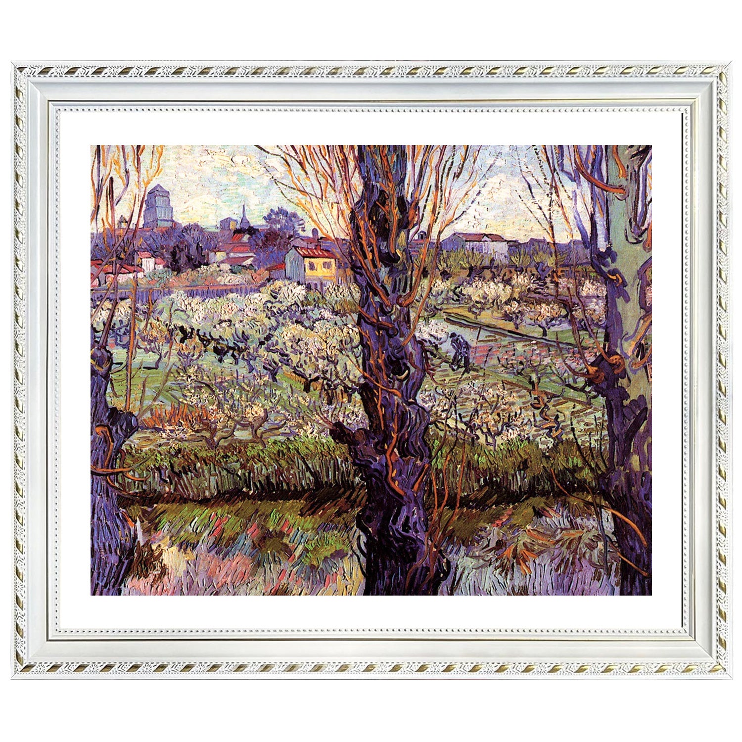 Vincent Van Gogh Orchard In Blossom Wall Art Van Gogh Poster