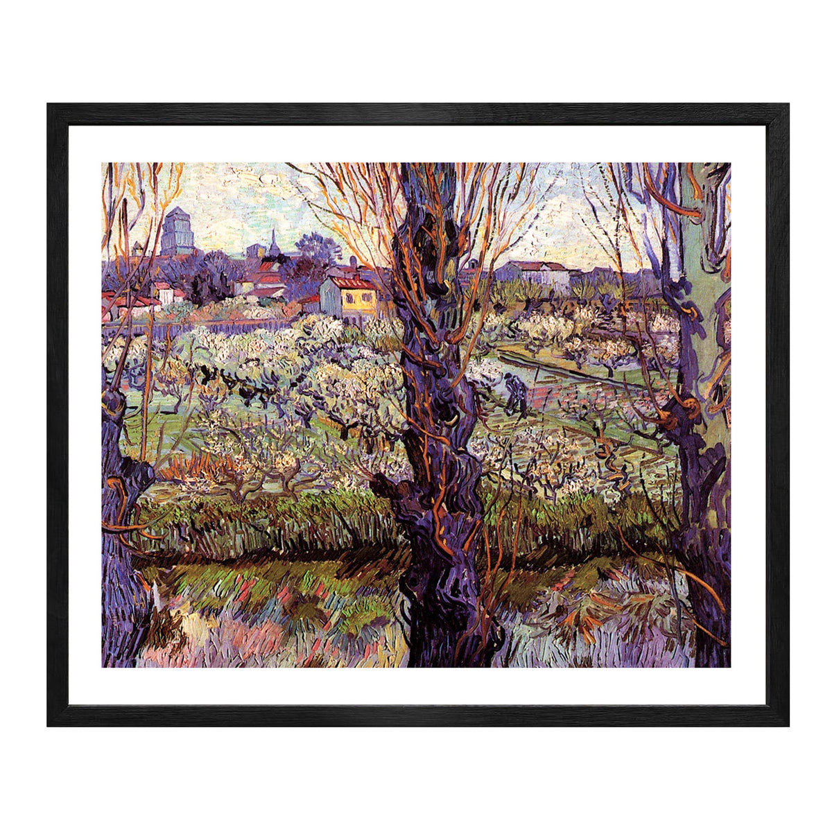 Van Gogh Art Lane In Garden