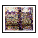 Van Gogh Art Lane In Garden