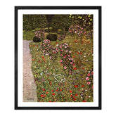 Gustav Klimt Wall Art Orchard With Roses Poster Framed Klimt Art