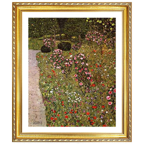 Gustav Klimt Wall Art Orchard With Roses Poster Framed Klimt Art
