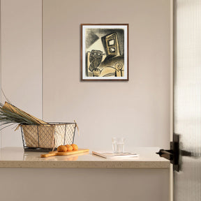 Pablo Picasso Wall Art Owl In The Chair Poster Framed Art