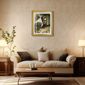 Pablo Picasso Wall Art Owl In The Chair Poster Framed Art